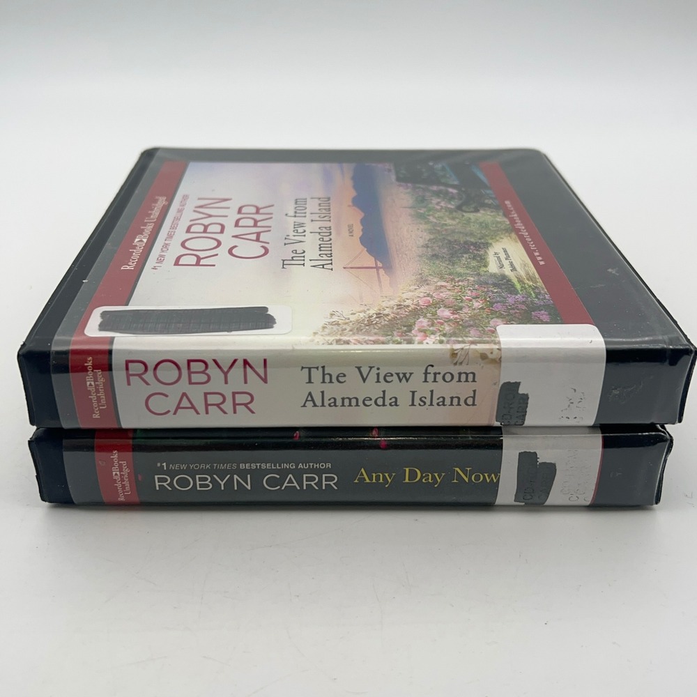 Robyn Carr Audiobook CD Lot Any Day Now The View from Alameda Island Unabridged